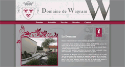 Desktop Screenshot of domainedewagram.fr